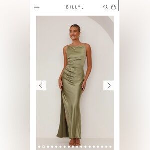 Billy J - Ava Maxi - Olive - size AUS8/US4 (runs slightly small)